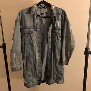 Long Blue Jean Jacket
